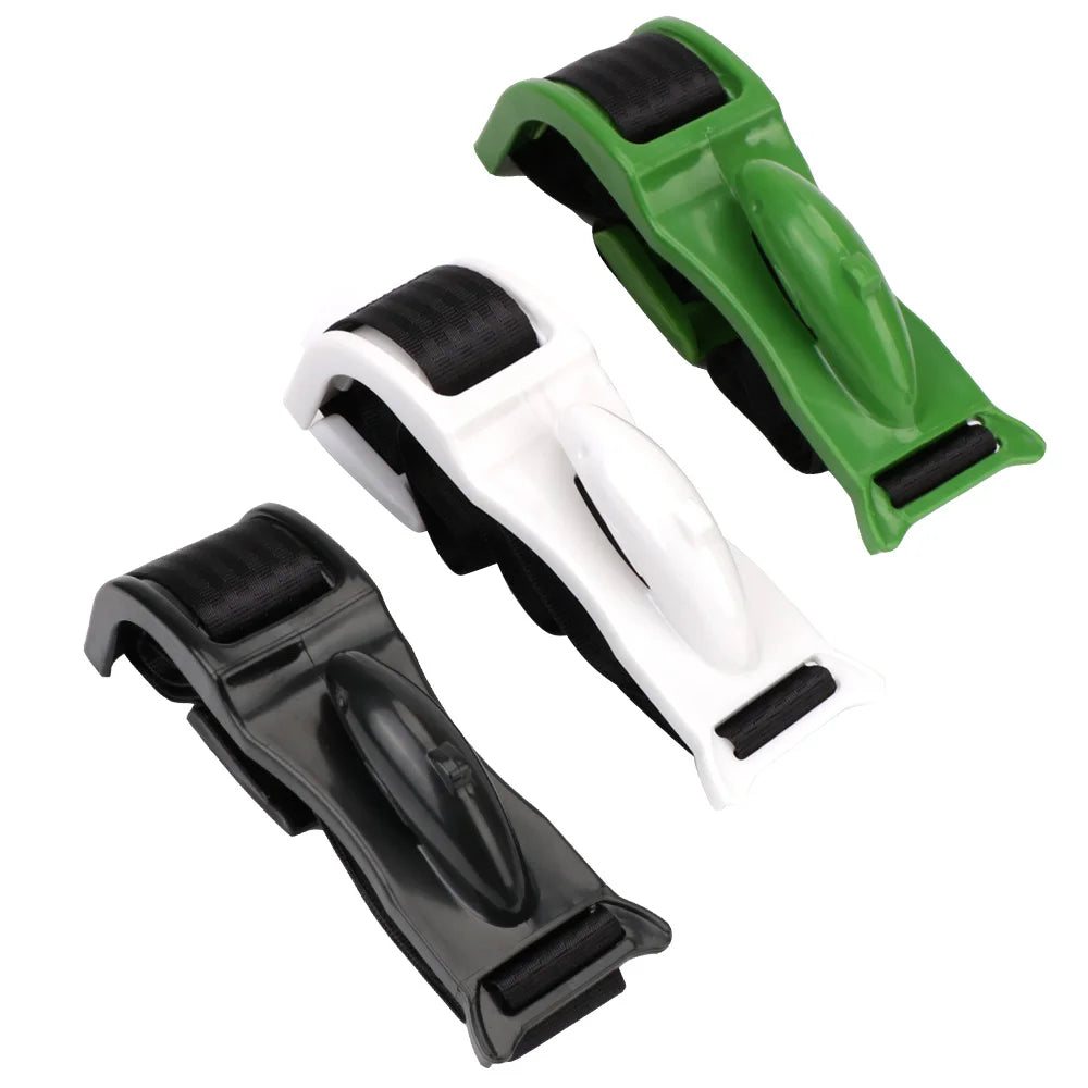 Pregnant woman car seat safety belt extender kit showing adjustable belt with padding for maternity comfort and safety.