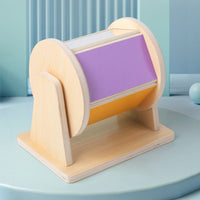 Christmas Toy Gift Montessori Early Education Teaching Tool Textile Drum 0-3 Year Old Baby Puzzle Fun Hands on Training Sound Recognition Toy