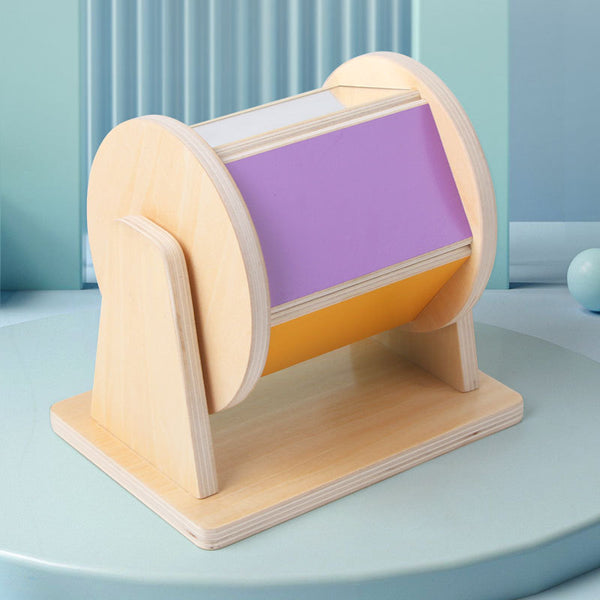 Christmas Toy Gift Montessori Early Education Teaching Tool Textile Drum 0-3 Year Old Baby Puzzle Fun Hands on Training Sound Recognition Toy