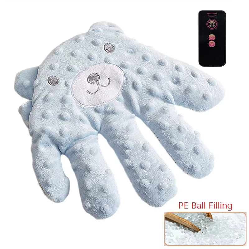 My Store soothing baby sleep aid pillow with calming palms, designed for infants and toddlers to promote restful sleep.