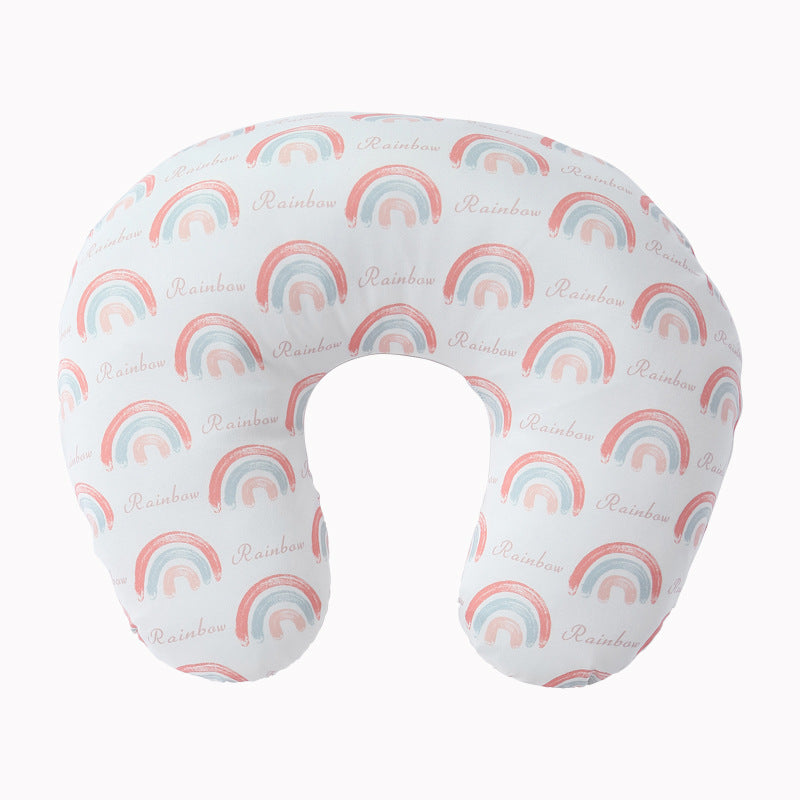Baby Feeding Pillowcase Elastic U-shaped Breastfeeding Pillowcase Detachable Pillowcase Breastfeeding Pregnant Pillow