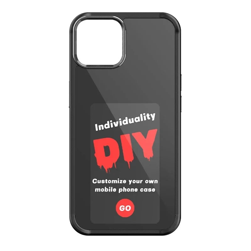 X With Love E-Ink screen phone case featuring unlimited projection, personalized design, luxury style, battery-free, innovative phone cover.