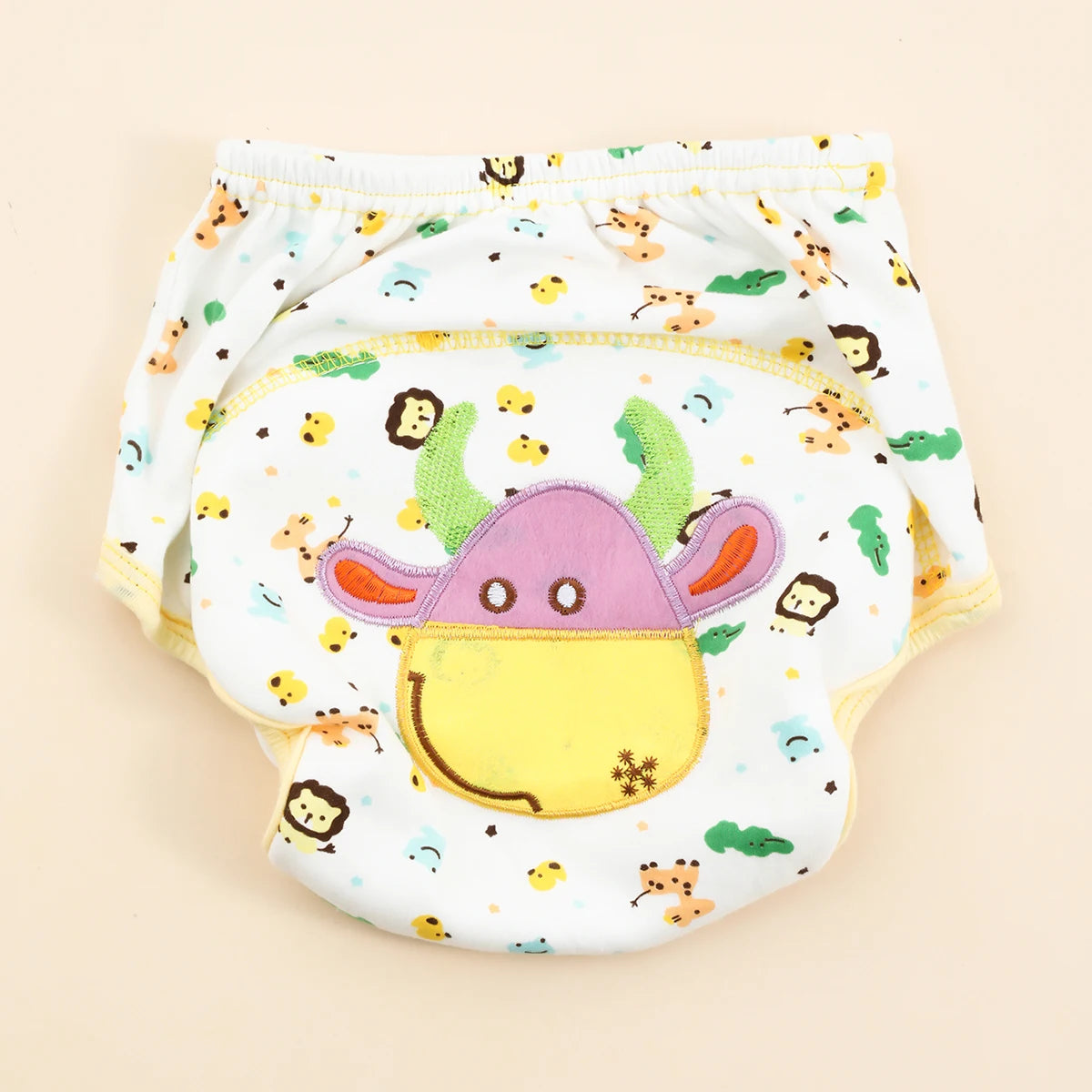 Unisex Baby Bare Cotton Cloth Diaper and Training Panties by X With Love, washable reusable infant underwear with soft fabric.