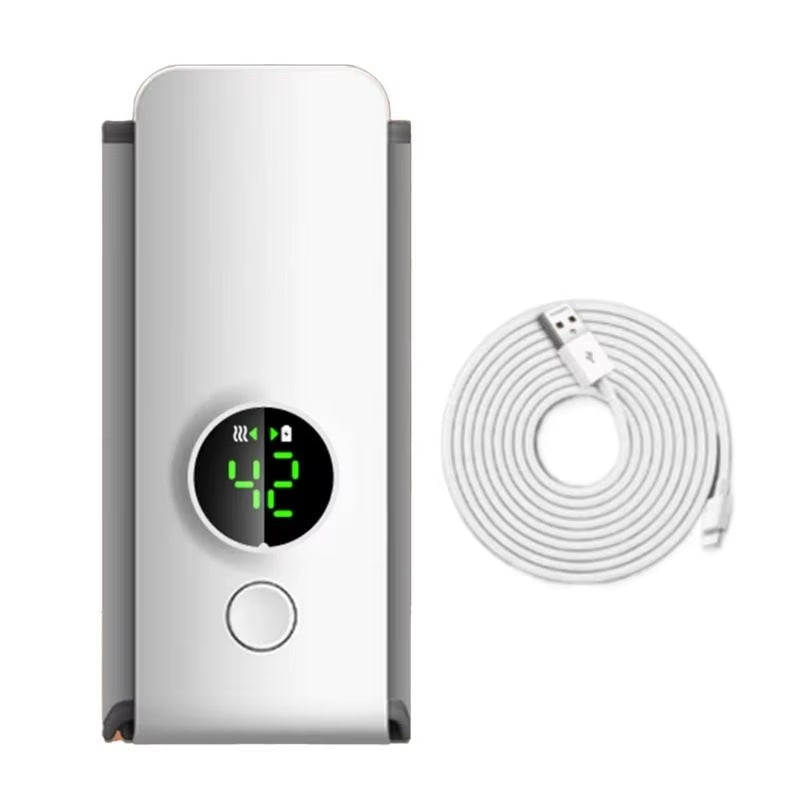 Portable cordless baby bottle warmer by My Store, designed for travel convenience and easy on-the-go feeding.