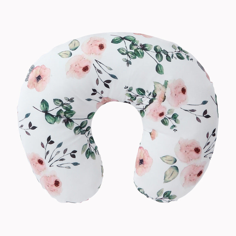 Baby Feeding Pillowcase Elastic U-shaped Breastfeeding Pillowcase Detachable Pillowcase Breastfeeding Pregnant Pillow
