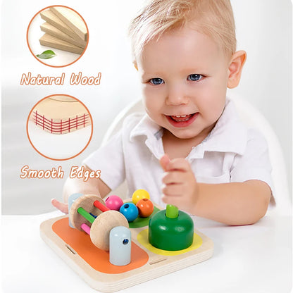 Montessori teaching aids early childhood education boards toys children's senses