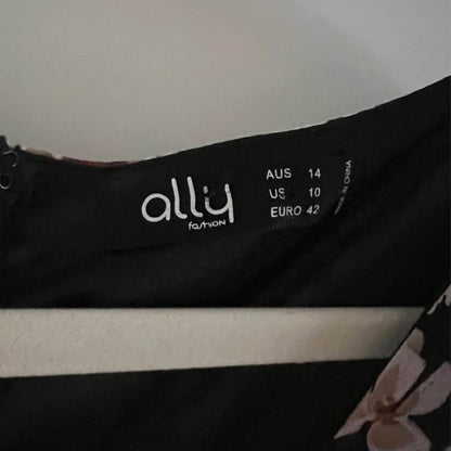 Ally Cross-Front Floral Dress