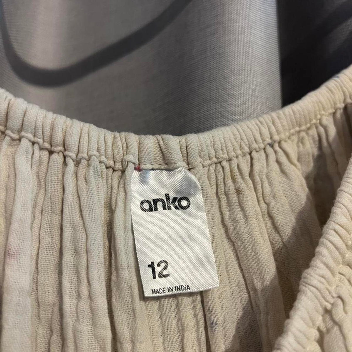 Anko Cream Floral Midi Dress