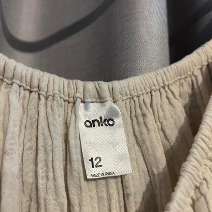 Anko Cream Floral Midi Dress
