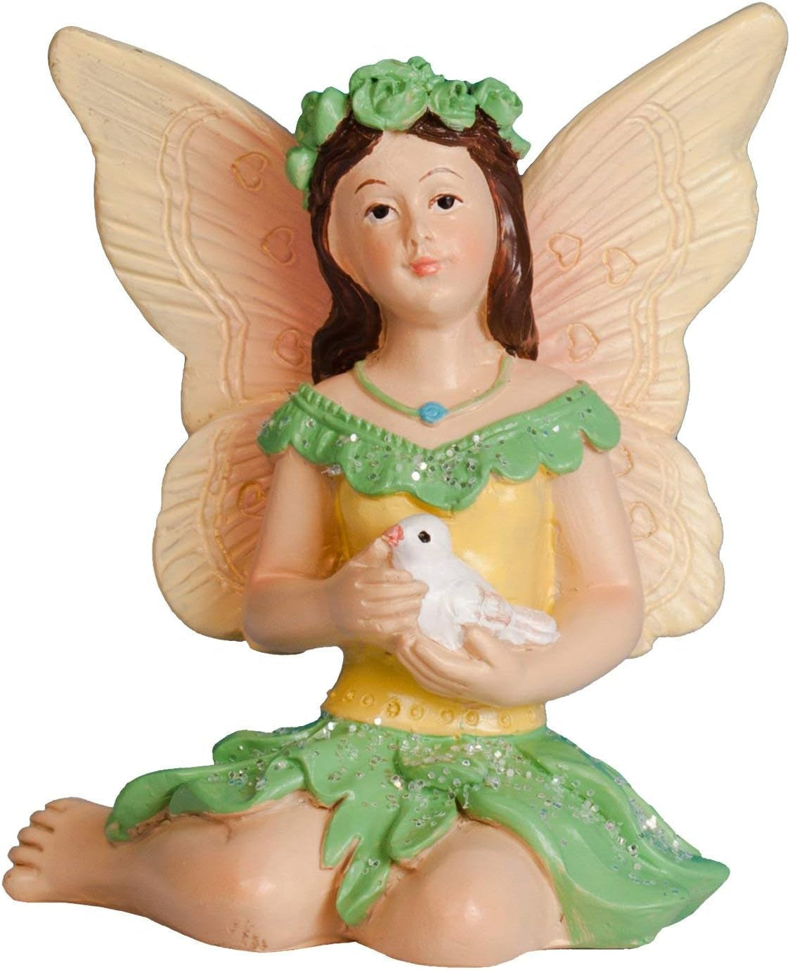 Charming Forest Fairy Garden Kit by X With Love featuring miniature fairy figures, lush greenery, and whimsical garden accessories.