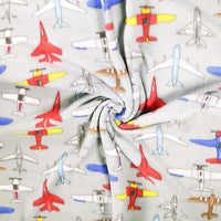 Gray Polar Fleece fabric by X With Love, 60" wide, soft plush 280 GSM anti-pill fleece ideal for sewing throws, ponchos, and pillows.