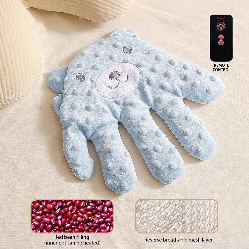 My Store soothing baby sleep aid pillow with calming palms for infants, featuring remote control and toddler sleep support.