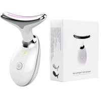 X With Love Wavy Chic Beauty Facial Massager with 7 color lights, microcurrent skin firming device for face and neck.