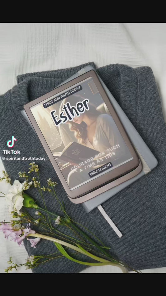 Esther bible study - digital download