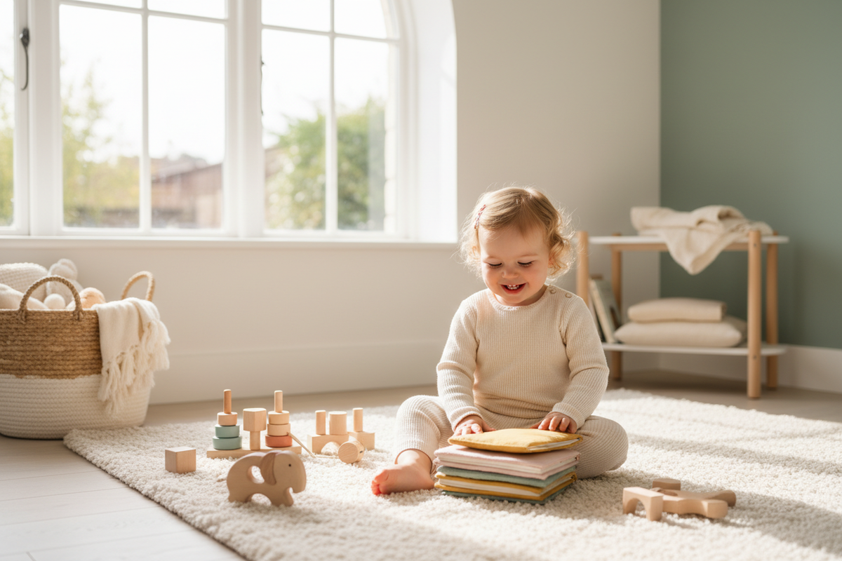Toddler and toys hero